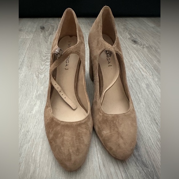 Via Spiga Women's Brown Suede Heels - Picture 1 of 5
